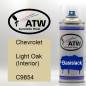 Preview: Chevrolet, Light Oak (Interior), C9854: 400ml Sprühdose, von ATW Autoteile West.